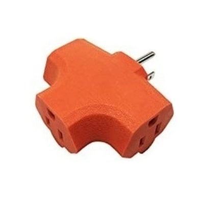 Convertidor 1 A 3 C/Tierra 110/130V