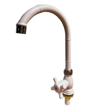 Griferia Pvc para Fregadero Cuello Cisne con Pico 201