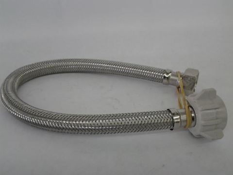 Canilla de Acero Flex Monom 1/2 X 3/8