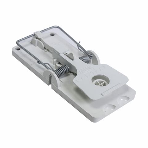 Trampa para Raton Pvc Grande Blanca