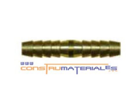 Union para Manguera 1/4" X 1/4" Bronce