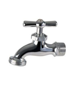 Llave de Chorro 1/2" 100% Cromada Faguax