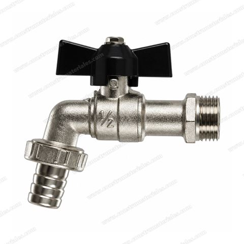 Llave de Chorro Tipo Mariposa Tipo Mariposa 1/2" Faguax