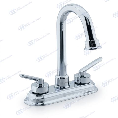 Griferia para Lavamanos Cuello Cisne 4" Malaga
