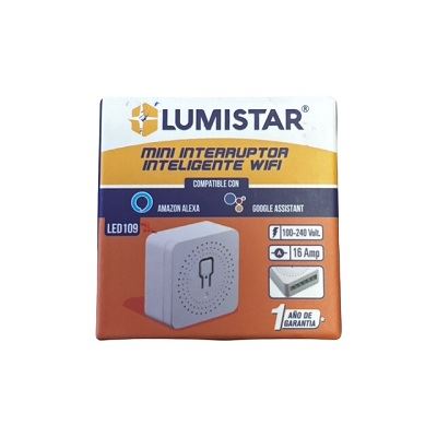 Mini Interruptor Inteligente Wifi 16Amp Lumistar