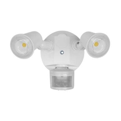 Lampara Led con Sensor Infrarrojo 10Wx2 110-240V Luz Blanca Exterior