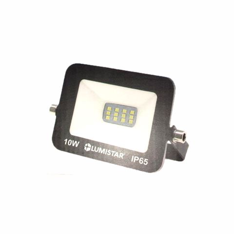 Reflector 12 Pzs Led para Exteriores 10W 100-265V Luz Blanca 6500K