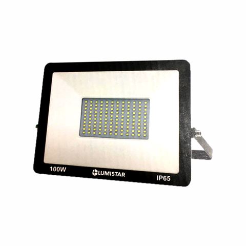 Reflector 120 Pzs Led para Exterior Luz Blanca 100W 110-220V Luz Blanca 6500K