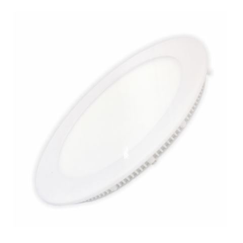 Panel Led Redondo para Empotrar 24W 300Mm Luz Blanca