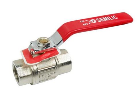 Llave Paso Rapido 1/2" X 1/2" Semilic