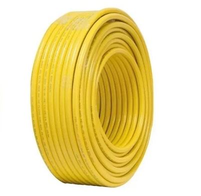 Manguera para Gas 3/8" Reforzada Amarilla por Metro
