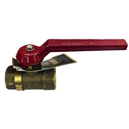 Valvula de Bola Pesada 1/2" Metales Aleados