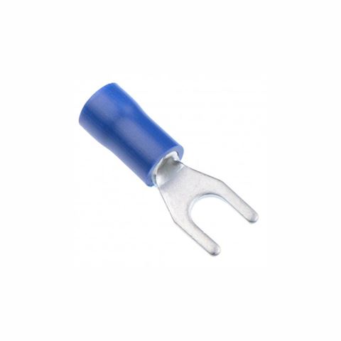 Terminal Horquilla 5/16"(Azul) 16-14Awg