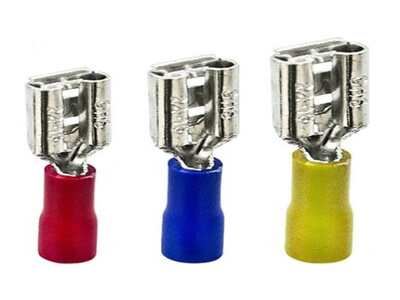 Terminal Hembra Recta 375"(Amar) 12-10Awg