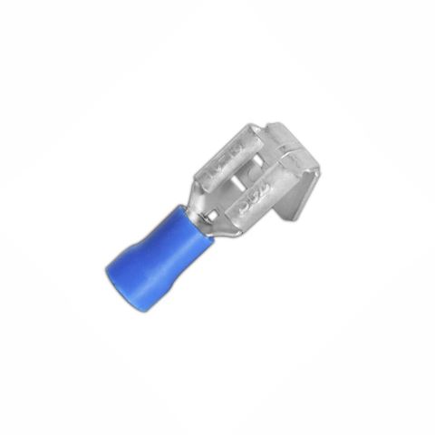 Terminal Hembra Macho 250"(Azul)16-14Awg