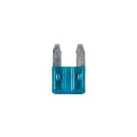 Fusible Automotriz Mini 15Amp Azul