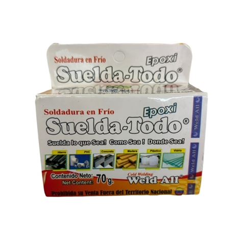 Pega Suelda Todo Blanca 70 Gr