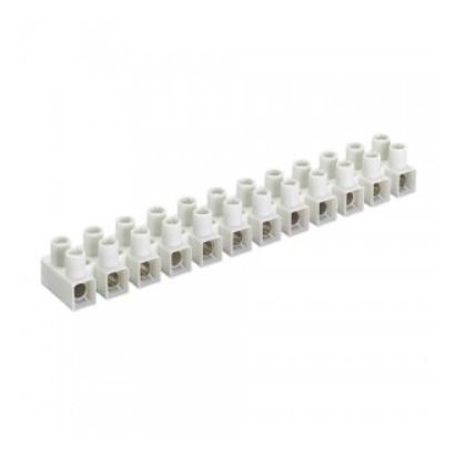 Regleta Plastica Blanca 25Mm 60Amp