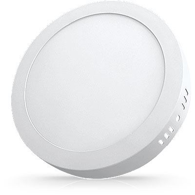 Panel Led Superficial Redondo 12W 4000K 85-265V Run