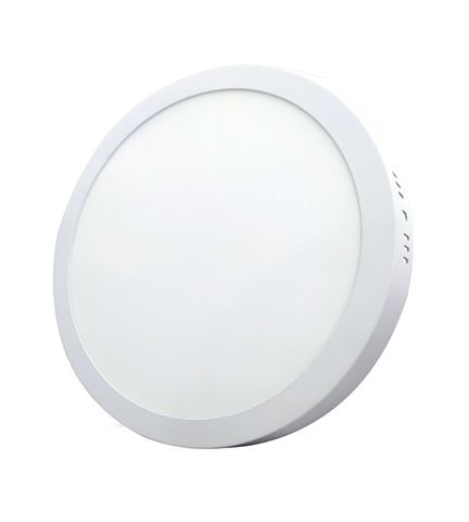 Panel Led Superficial Redondo 18W 4000K 85-265V Run