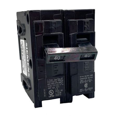 Breaker P/Tablero Siemens 2 X 40