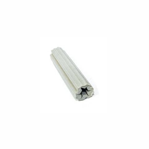 Ramplug Plast Estriado 1/2" Gris X Und