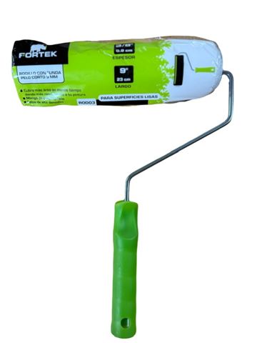 Rodillo 9" con Funda Pelo Corto Fortek