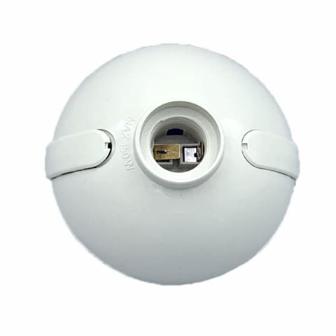 Receptaculo Plastico Ovalado de 4" E27