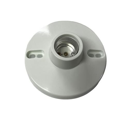 Socate Bakelita 4" E27 Blanco