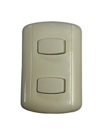 Interruptor Doble P/Empotrar Lumistar