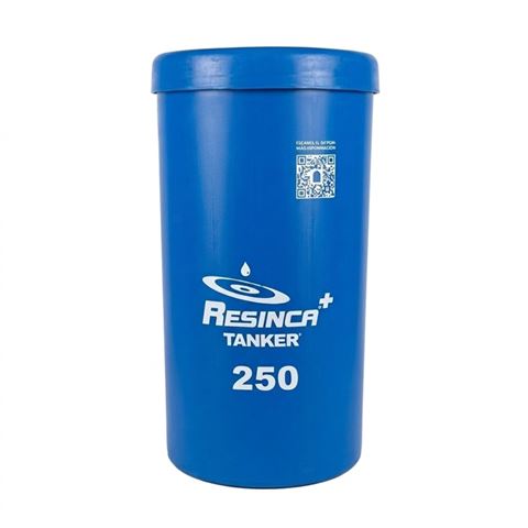 Tanque Almacenamiento Cilindrico 250 Litros Resinca