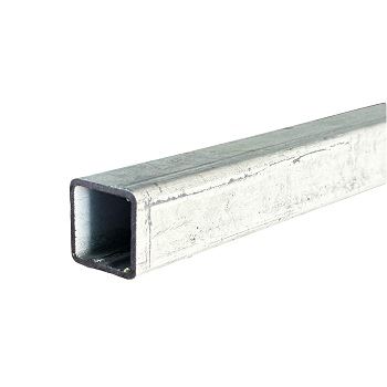Tubo Cuadrado 1" X 1" X 1.5 Mm X 6Ml Galv Prefondeado