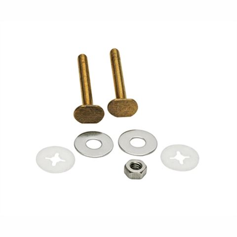 Juego de Tornillo de Bronce para Wc o Poceta