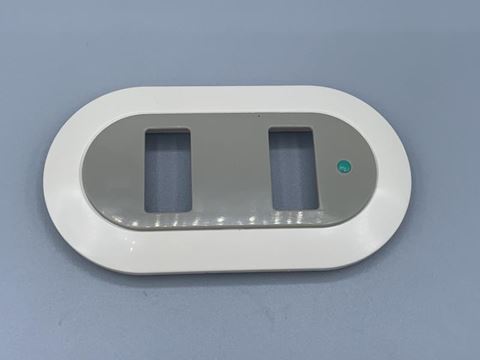 Tapa Beige de 02 Hueco Lumistar