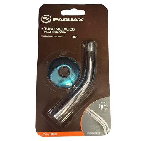 Tubo Corto C/Roseta P/Regadera Faguax