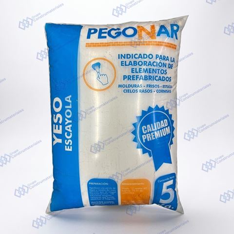 Yeso 5Kg Pegonar