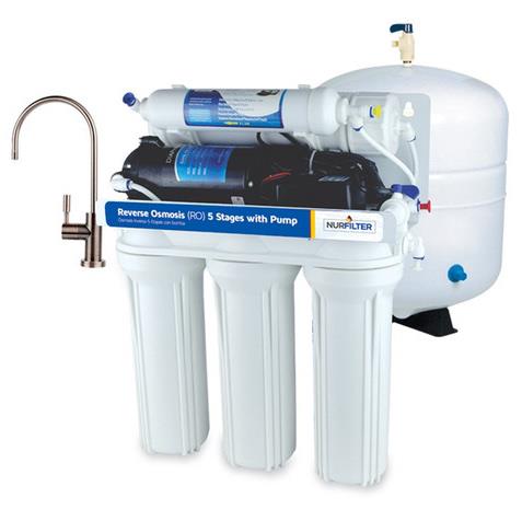 Filtro de Agua Osmosis Inversa con Bomba 5 Etapas