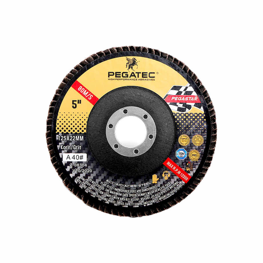Disco Acabado Flap 4 1/2" X 7/8 " Gr 60