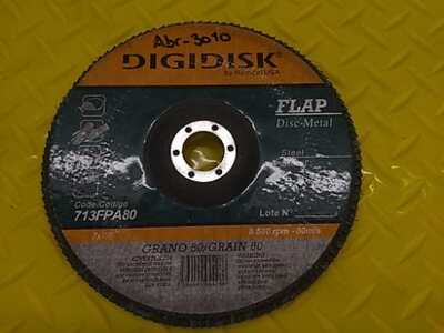 Disco Acabado Flap 7" Grano 80