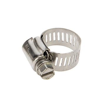 Abrazadera Acero Inox C/Tornillo 3/8" A 6-13Mm
