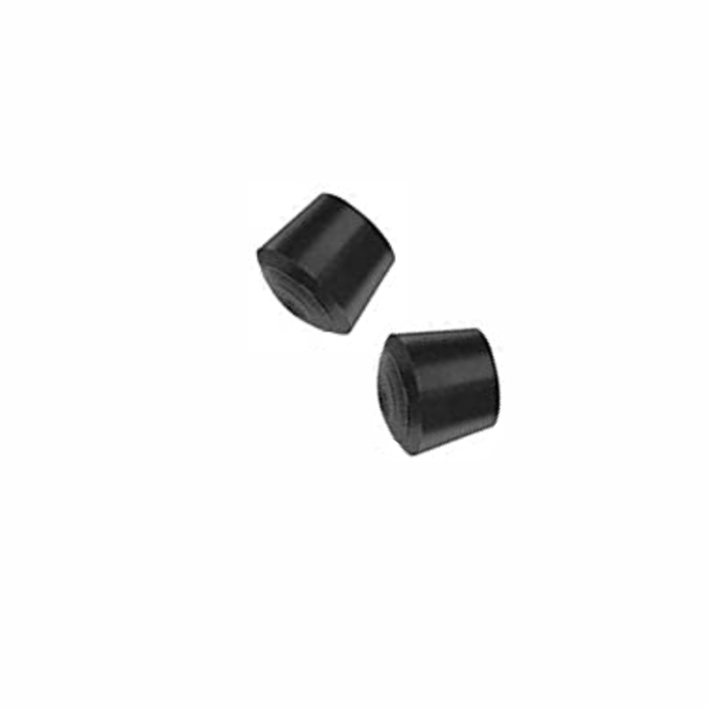 Regatones Plasticos Red Negro 5/8"