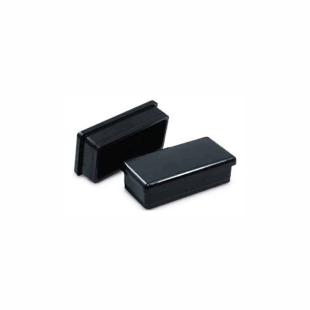Regatones Plasticos Internos Negro 2X1"