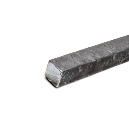 Barra Cuadrada Lisa 1/2" X 6 Metros