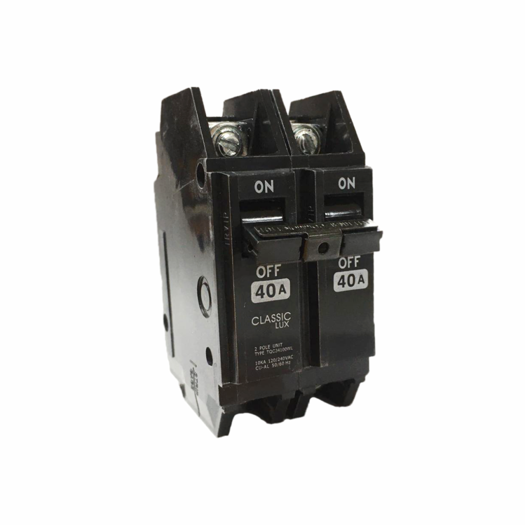 Breaker para Sobreponer Classic Lux 2 X 40Amp
