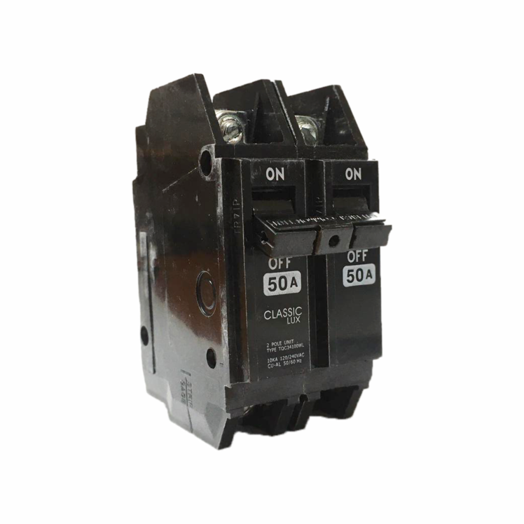 Breaker para Sobreponer Classic Lux 2 X 50Amp