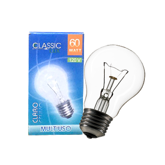 Bombillo Incandescente Claro 60W 120V