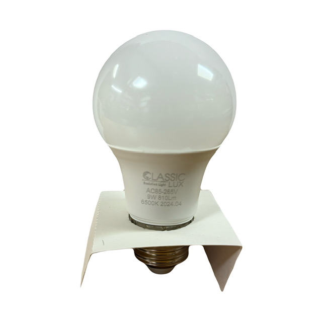 Bombillo Led 9W 120V 6500K E27 Classic Lux