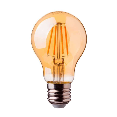 Bombillo Led Vintage A60 4W E27 27K Amber Glass