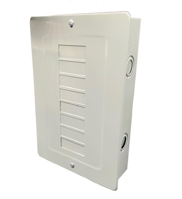 Tablero Metal 8 Circuitos para Breaker C/Tapa Monofasico Lumistar