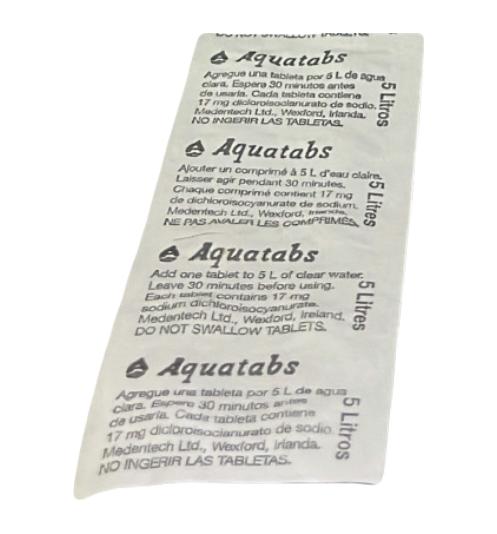 Aquatabs 5L X Tableta